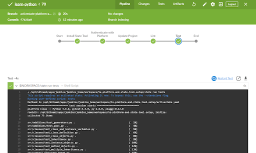 Log files - Simplifying Jenkins Pipelines