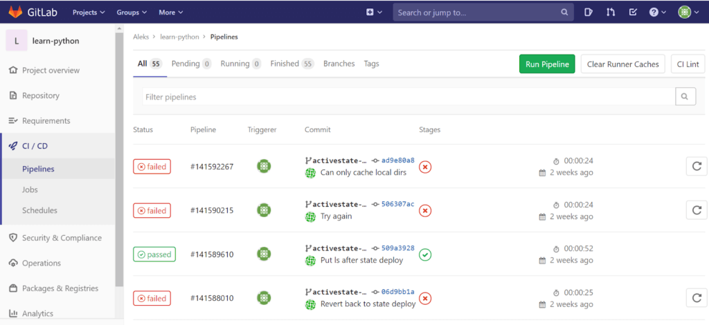 Pipelines: how to create a GitLab CI/CD pipeline