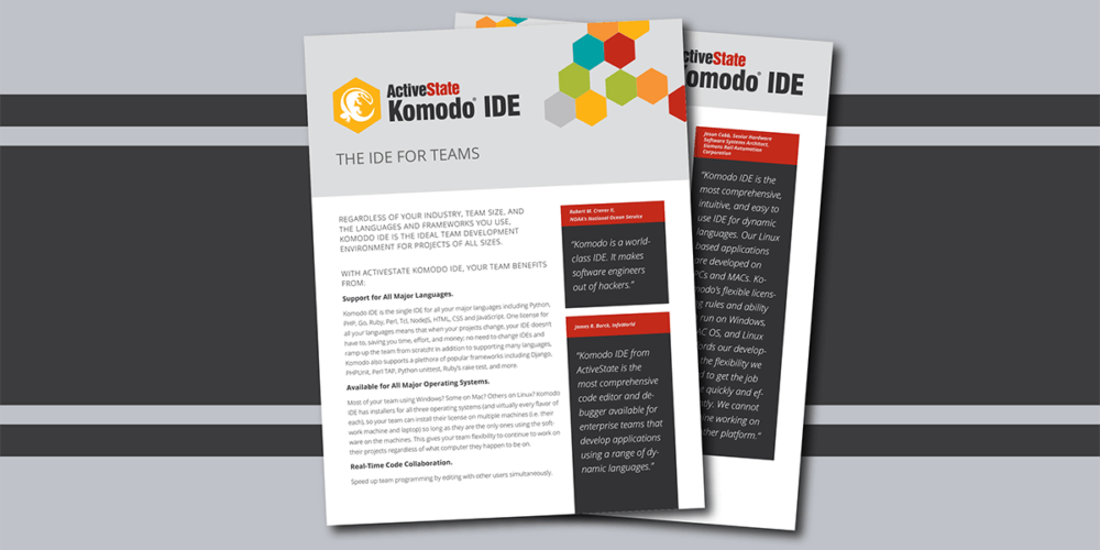 Komodo IDE for Team Development