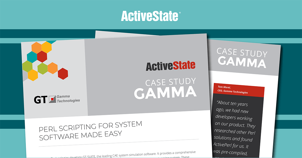Gamma Technologies Case Study – ActivePerl