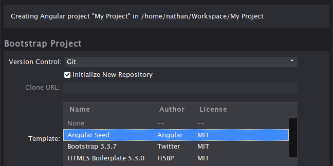activestate projectwizard what's new