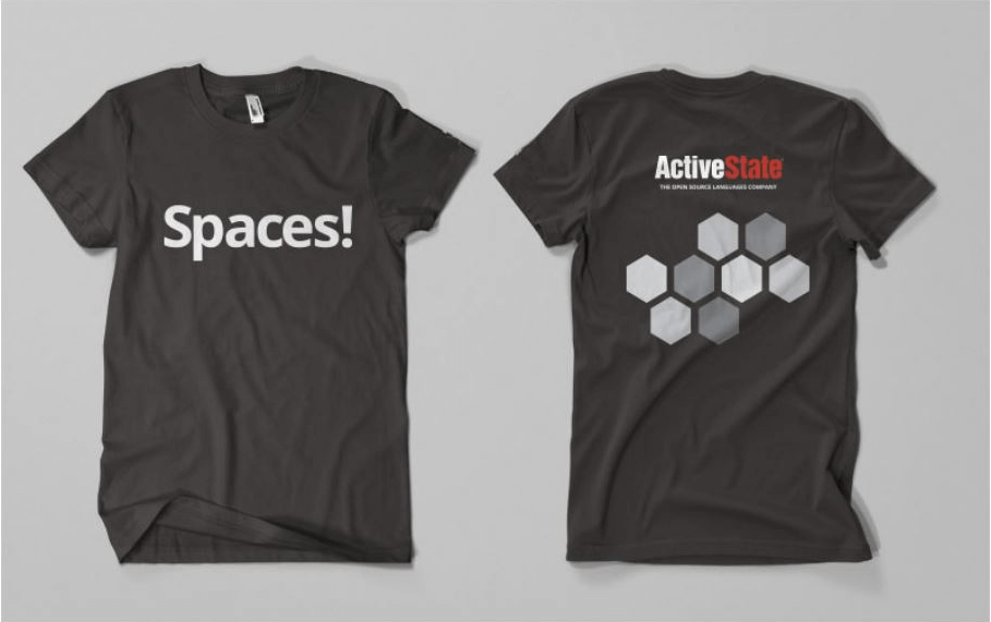 spaces t-shirt