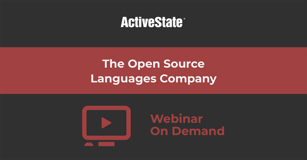 Webinar: The Open Source Languages Company