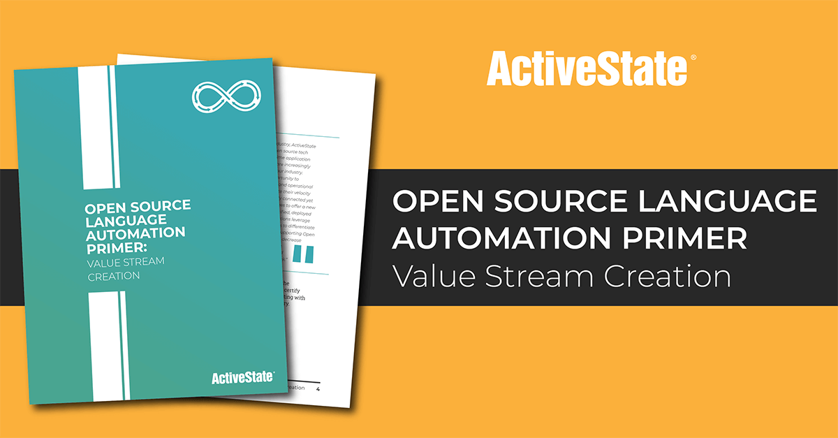 Open Source Language Automation Primer: Value Stream Creation