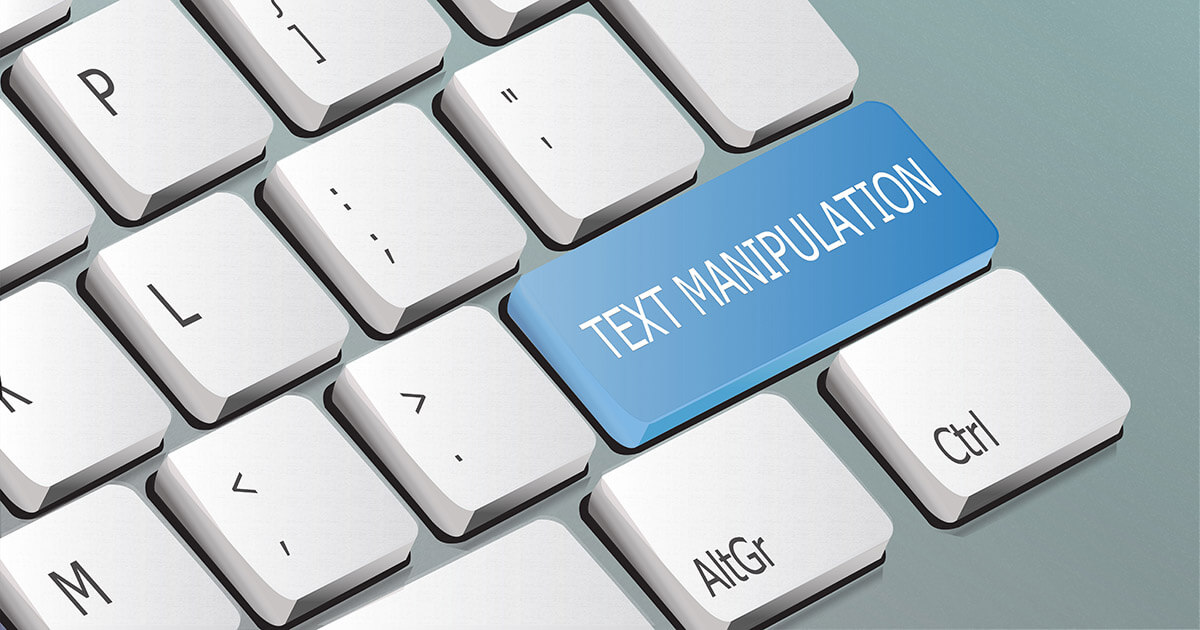 Text Manipulation with Perl
