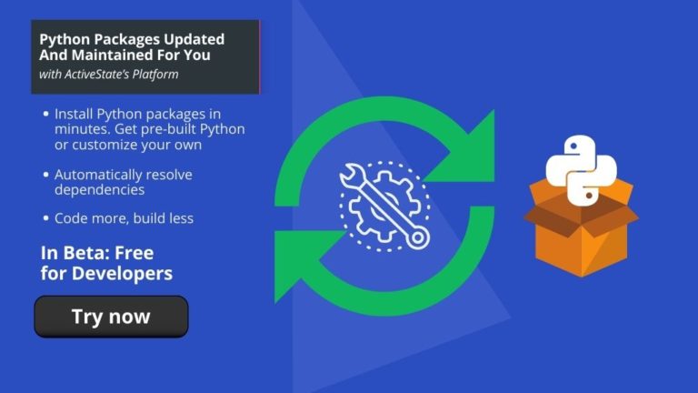 how-to-update-all-python-packages-activestate