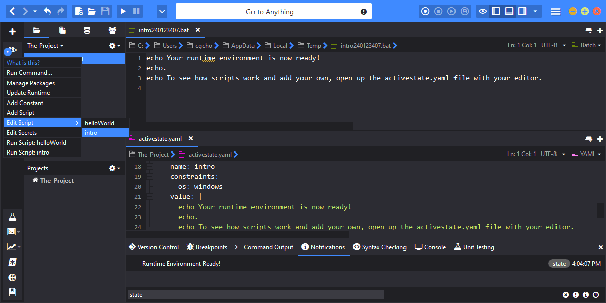 Komodo IDE By ActiveState - One IDE for All Your Languages