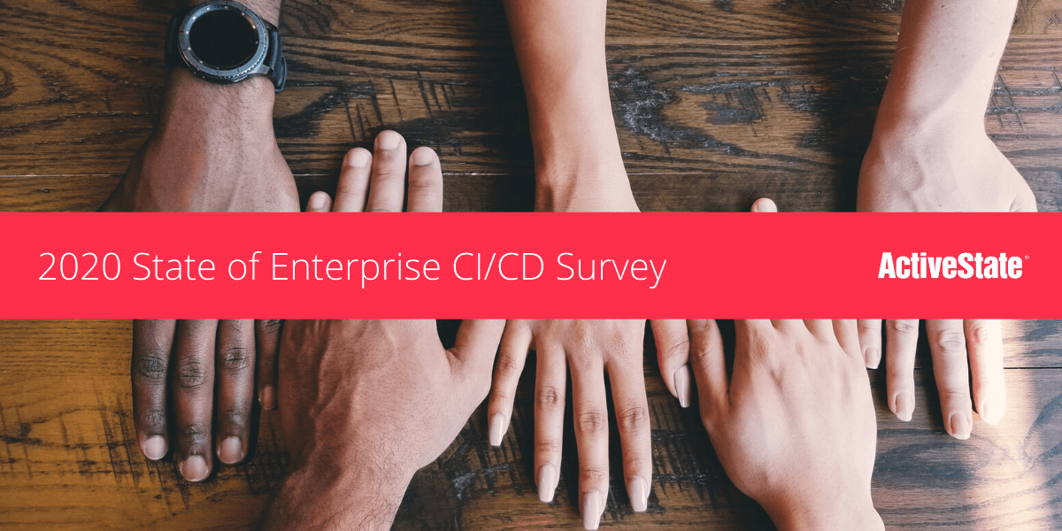 CI/CD Survey by activestate