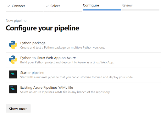 Configure your Pipeline