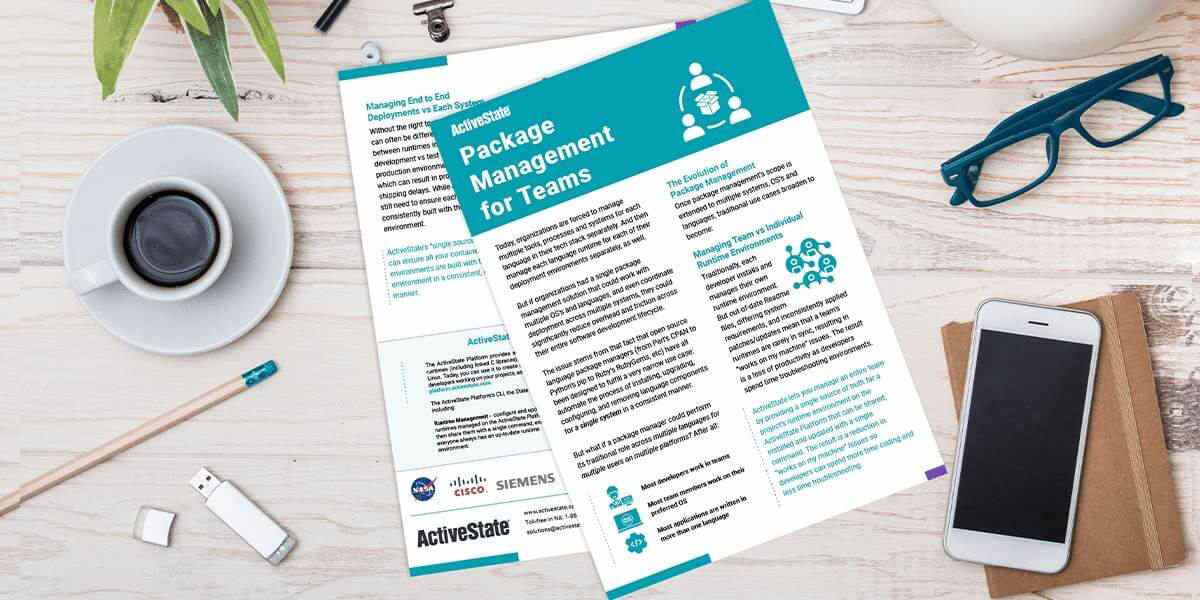 ActiveState’s Package Management Solution - Datasheet