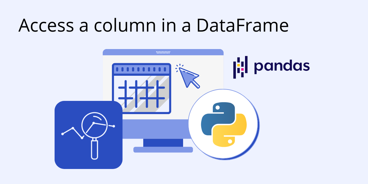 access column pandas