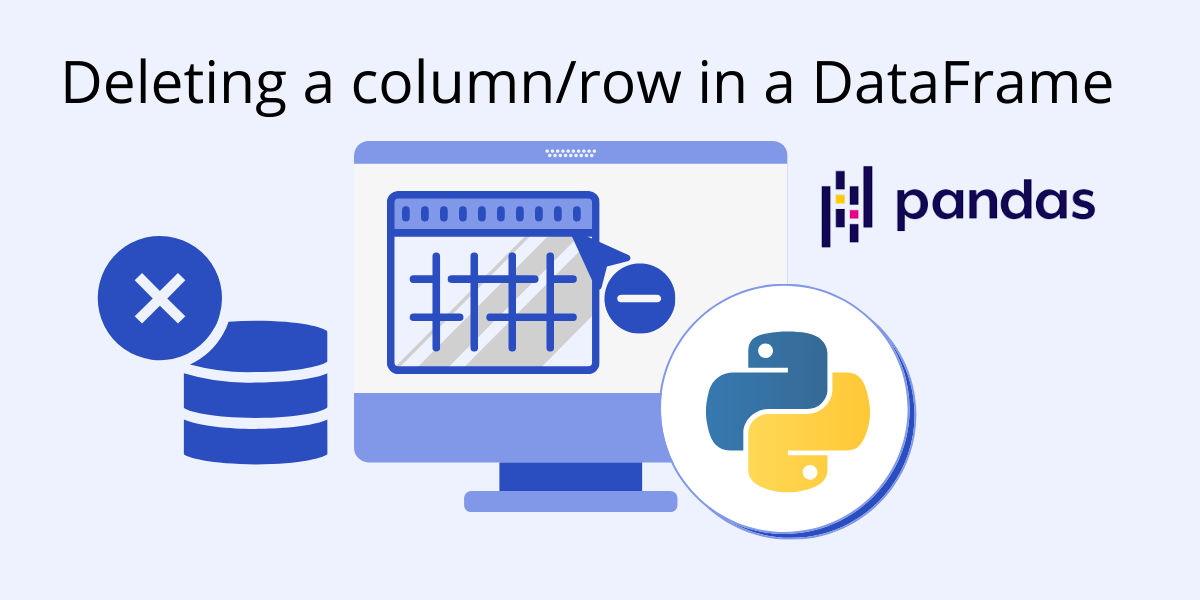 How to Delete a Column/Row From a DataFrame