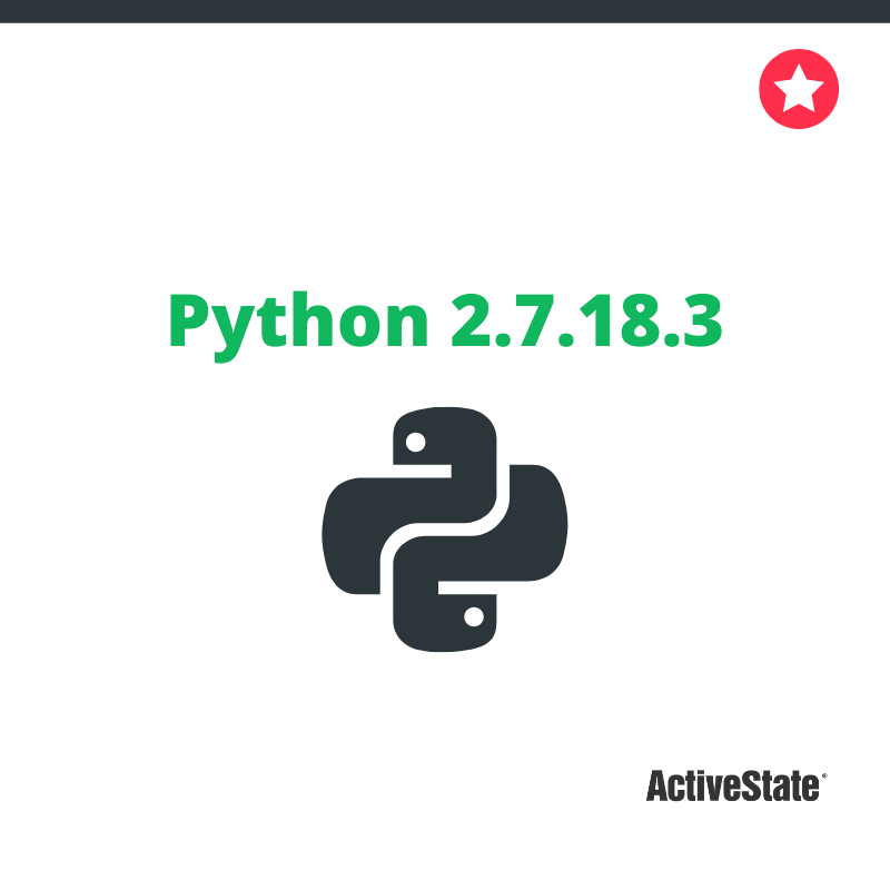 Python 2.7.18.3更新镜像