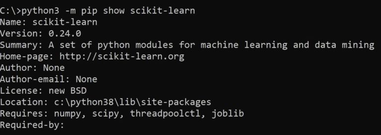 How To Install Scikit-Learn? - ActiveState