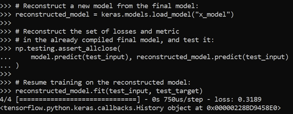 Python prediction hot sale algorithm