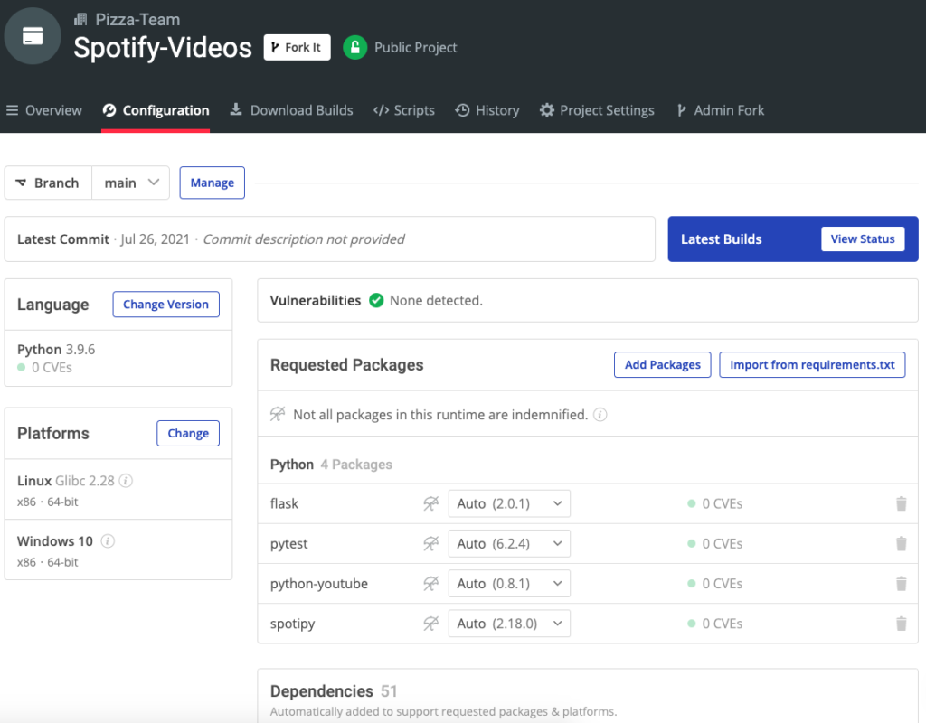 Spotify & Music Videos - A Python Microservice Tutorial