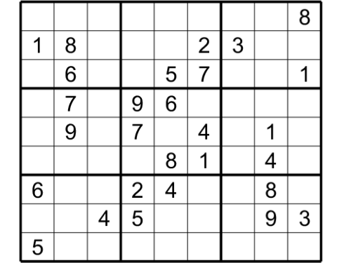 algorithms for solving sudoku puzzles