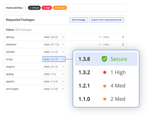 Python Supply Chain Security for Enterprises